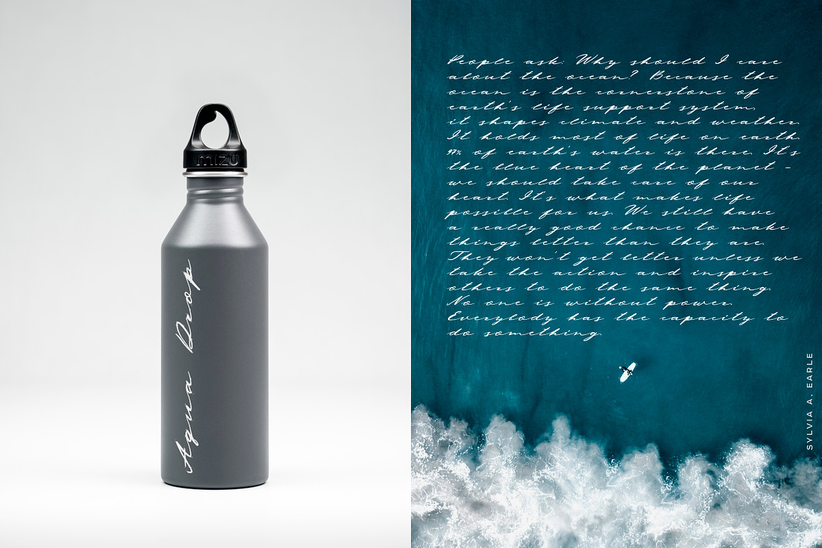Deja Vu. Handwritten Ink Font, a Handwritten Font by AnMark (Photo 10 of 15)