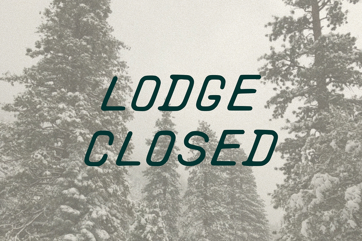 Pine Trail | Vintage Inspired Font, a Sans Serif Font by ziggydotcom (Photo 6 of 6)