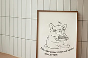 Silly Dogs hand drawn prints, an Illustration by Anastasiya Klempach (Thumbnail 6 of 10)