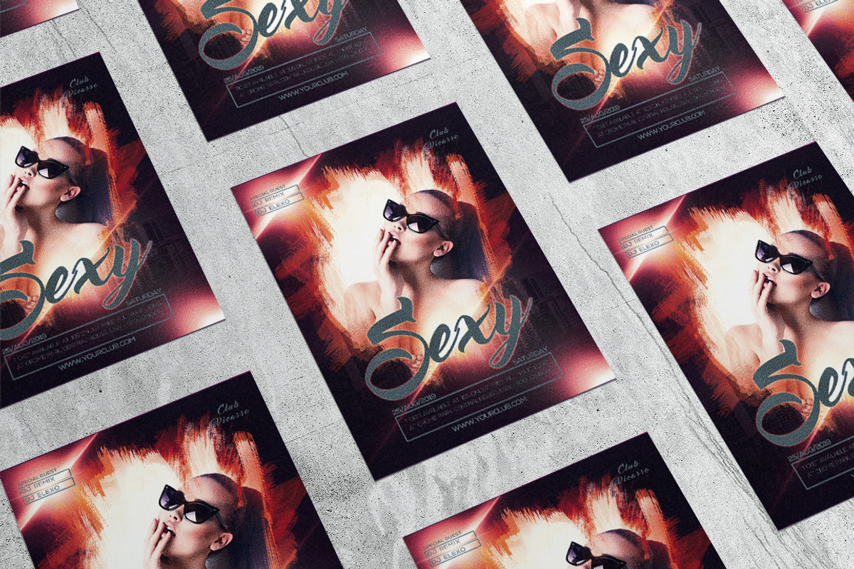 Sexy 3, a Flyer Template by What a Story (Photo 4 of 5)