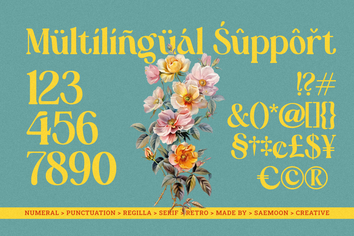 Regilla, a Serif Font by saemoon creative (Photo 14 of 16)