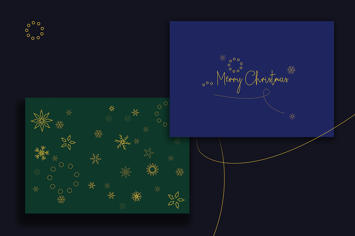 Holiday graphics pack, cards, a Graphic by Arta's Workspace (Photo 2 of 4)
