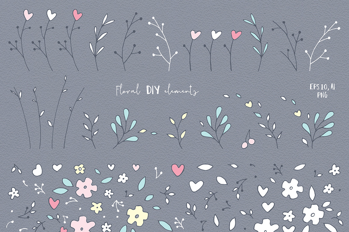 Cute Holiday Collection, an Animal Illustration by Eva Katerina (Photo 10 of 15)
