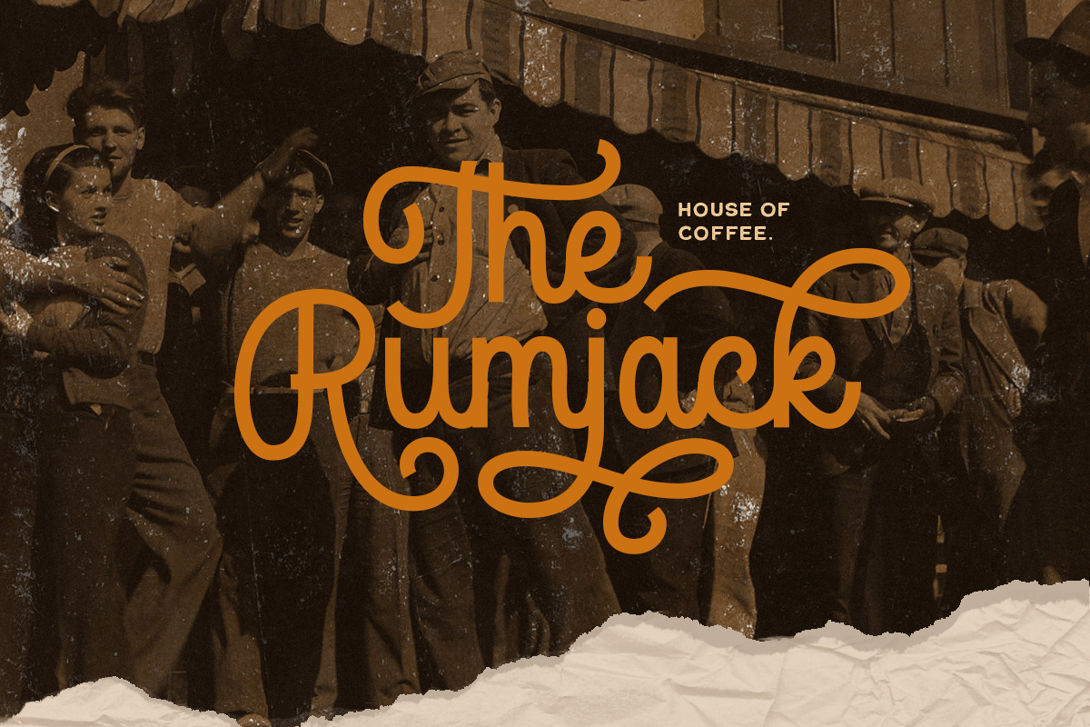 The Rouged - Display Script Font preview 6