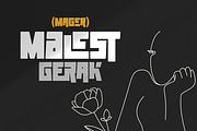 GoBlock - Heavy Font, a Blackletter Font by Grontype (Thumbnail 2 of 10)