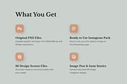 Galvara - Instagram Template, a Social Media Template by Designspace (Thumbnail 2 of 6)