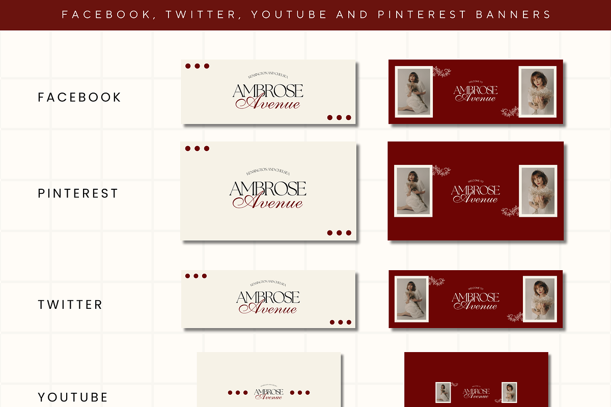 Canva Modern Branding Kit Template, a Branding & Logo Template by Branding Babe Co. (Photo 6 of 9)