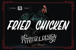 Fried Chicken Typeface