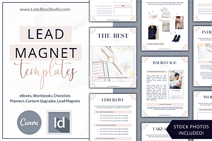 Lead Magnet Freebie Canva InDesign