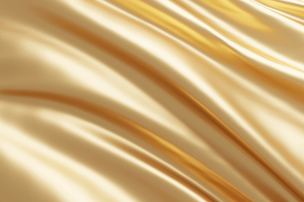 Luxury goldl fabric background