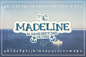 Madeline Handsketched Font