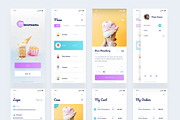 Moocream App UI, a Product Mockup by My Creative Shop (Thumbnail 2 of 2)