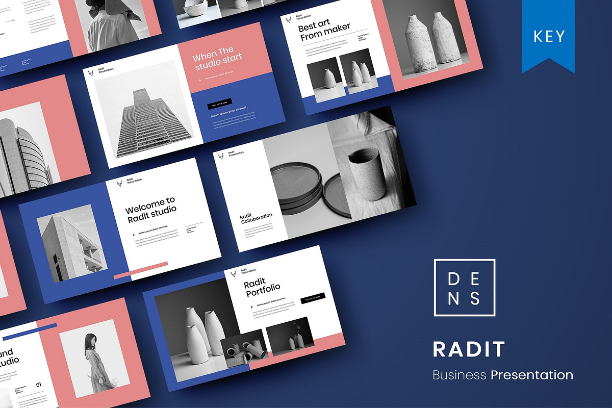 Radit – Business Keynote Template, a Presentation Template by Dens Creative Studio (Photo 1 of 6)