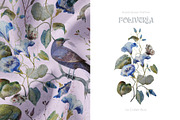Foliveria. Hand-drawn Floral Pattern, a Pattern Graphic by Colden Blue (Thumbnail 11 of 15)