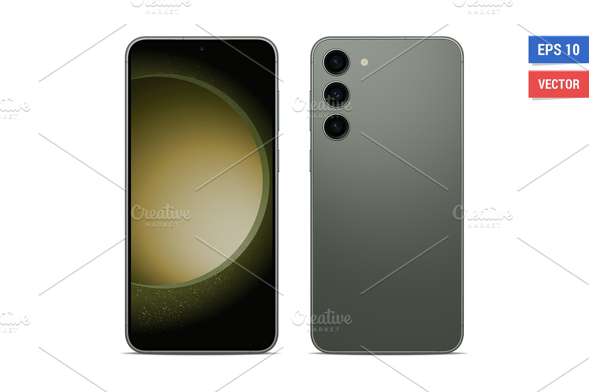 Mockup Samsung Galaxy S23 Plus, an Android Mockup by karetniy