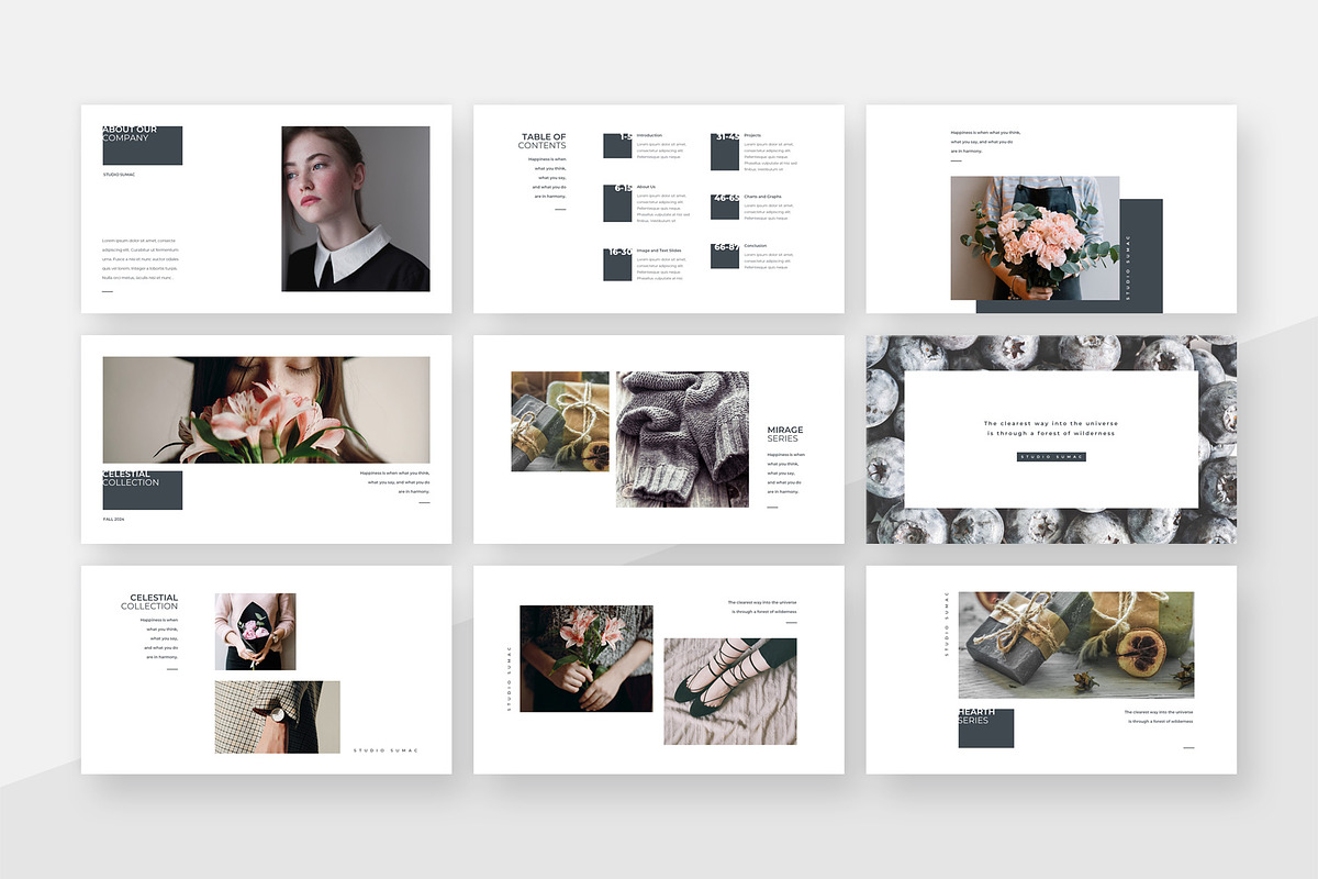 Hickory Keynote Template, a Presentation Template by Studio Sumac (Photo 2 of 7)