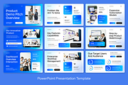 Blue White Product Demo Pitch, a Presentation Template by Sixtemp (Thumbnail 2 of 3)