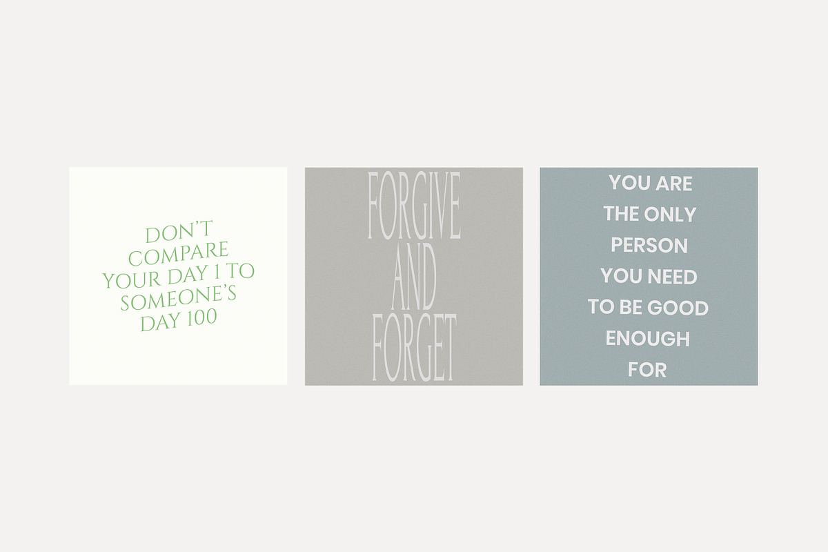 Instagram Quotes Posts Stories PS, a Social Media Template by Love Radiation Studio (Photo 7 of 19)