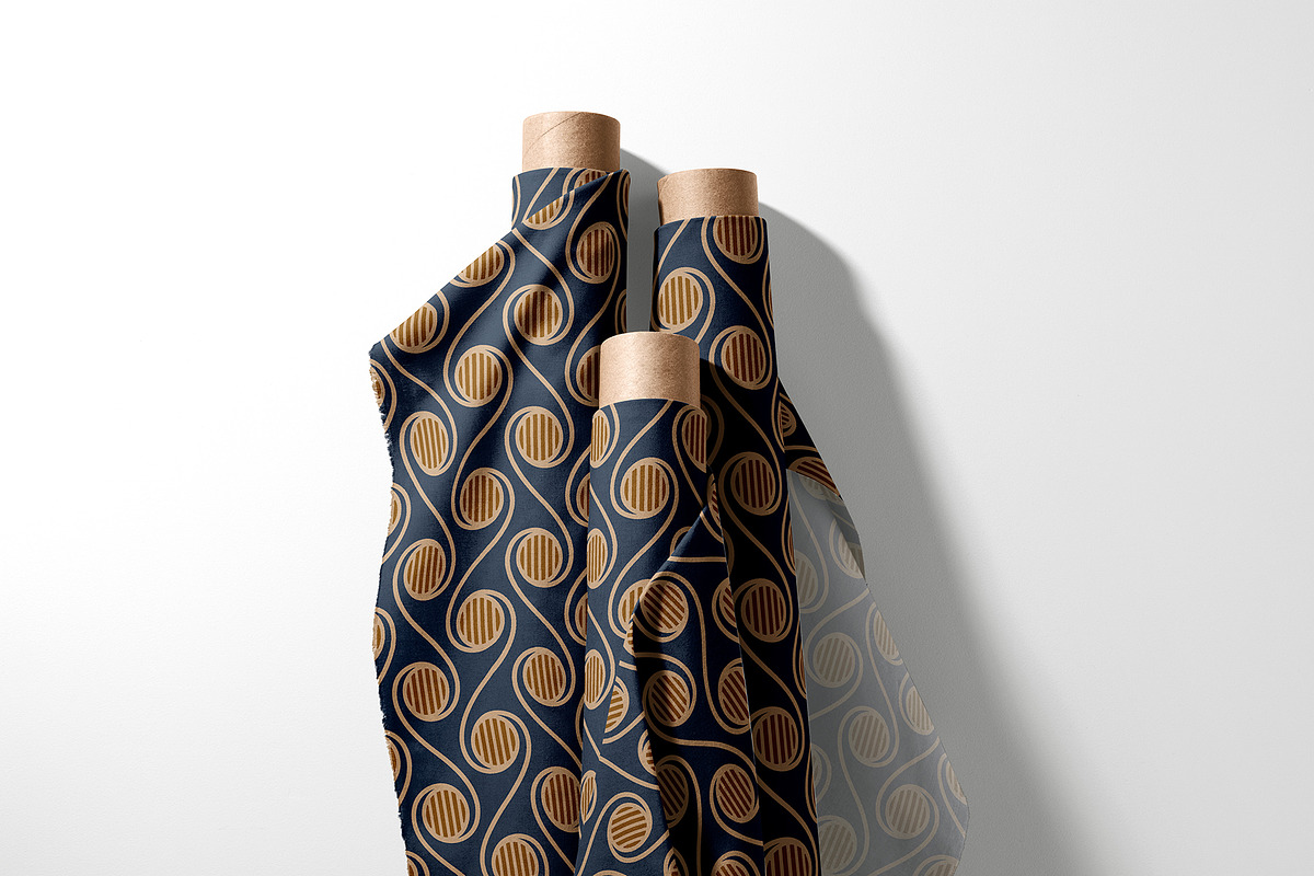Modern Retro Geometric Pattern, a Pattern Graphic by StudioGlouna (Photo 2 of 9)