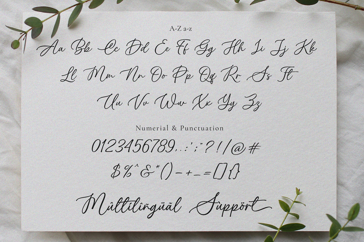 Signature Calligraphy - Best Moment, a Script Font by Subectype Studio (Photo 9 of 10)