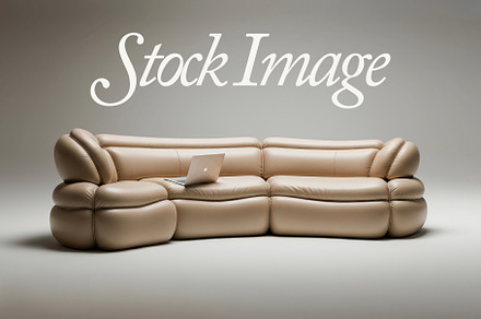 Modern Aesthetic Leather Sofa Photo