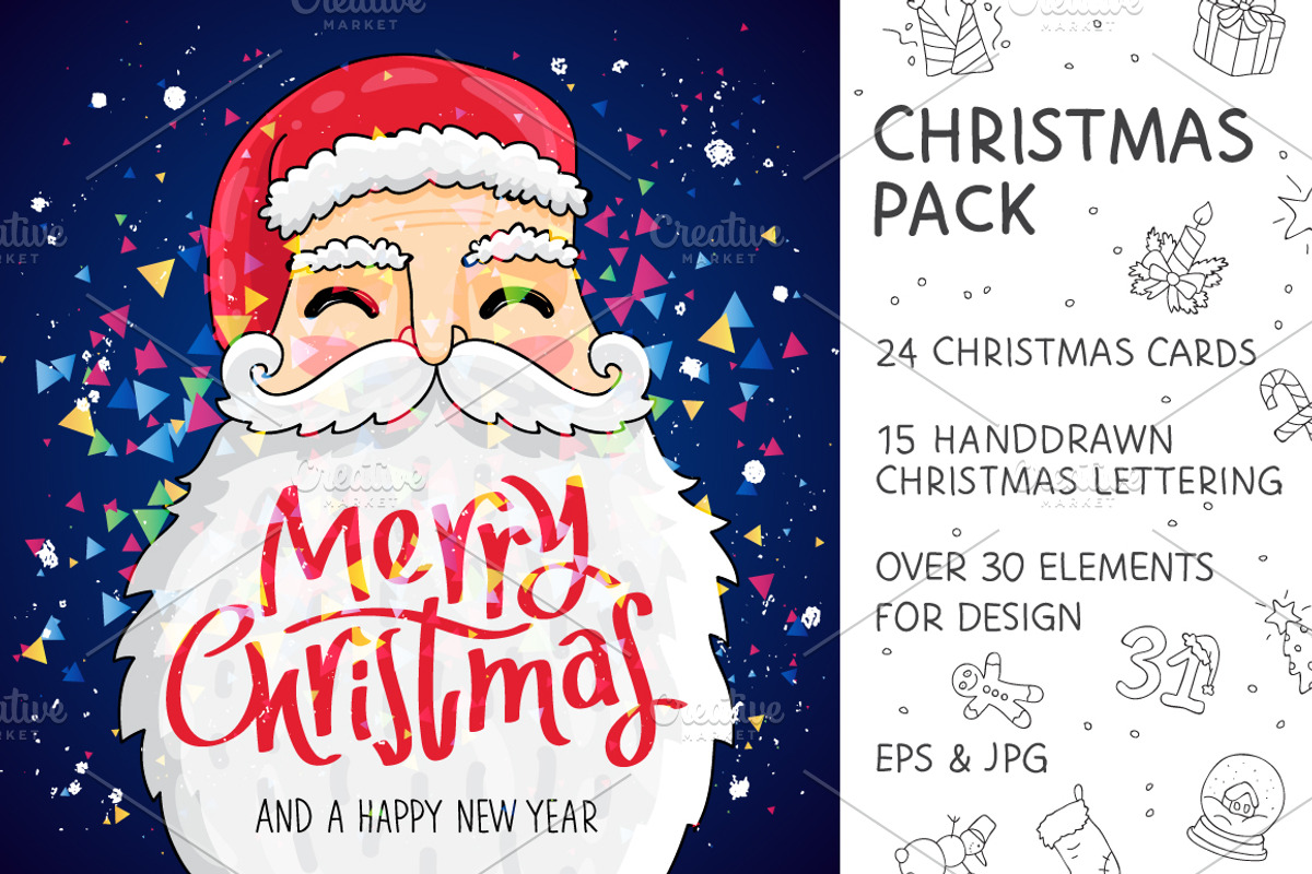 Christmas Pack 2017, an Animal Illustration by chekart (Photo 1 of 4)