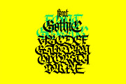 Gothic vector letters - 13, an Object Graphic by GeekClick (Thumbnail 6 of 16)