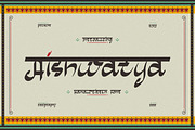 Aishwarya Indian Serif, a Serif Font by infernostudio3 (Thumbnail 1 of 11)