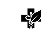 Professional medical cross with logo, an Illustration by Amazin_art (Thumbnail 4 of 21)