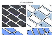 ALL 3D iPHONE MOCK-UP BUNDLE VOL-6, an iPhone Mockup by Graphicsworld125 (Thumbnail 3 of 21)