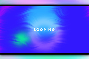 Gradient Wave: Vibrant Video Loops