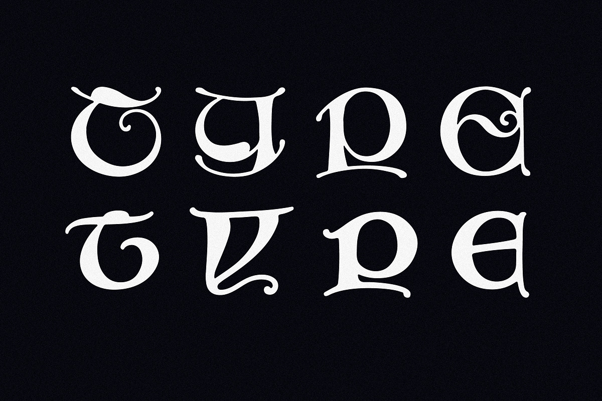 Antique Gothic Celtic Font, a Blackletter Font by Century Library (Photo 4 of 5)