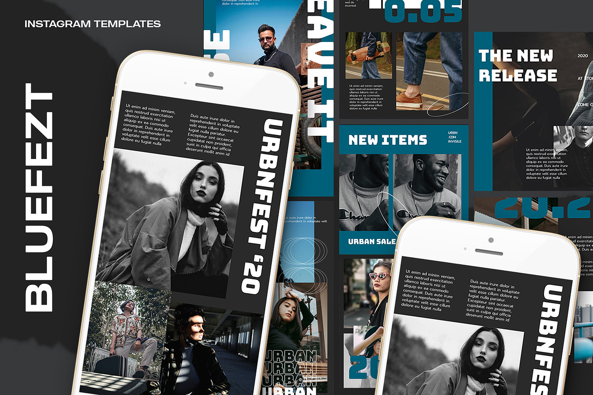 Bundle Streetwear Instagram Template, a Social Media Template by Azruca (Photo 3 of 26)