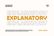 Gohan Modern Futuristic Sans Serif, a Sans Serif Font by Perfectype (Thumbnail 4 of 7)