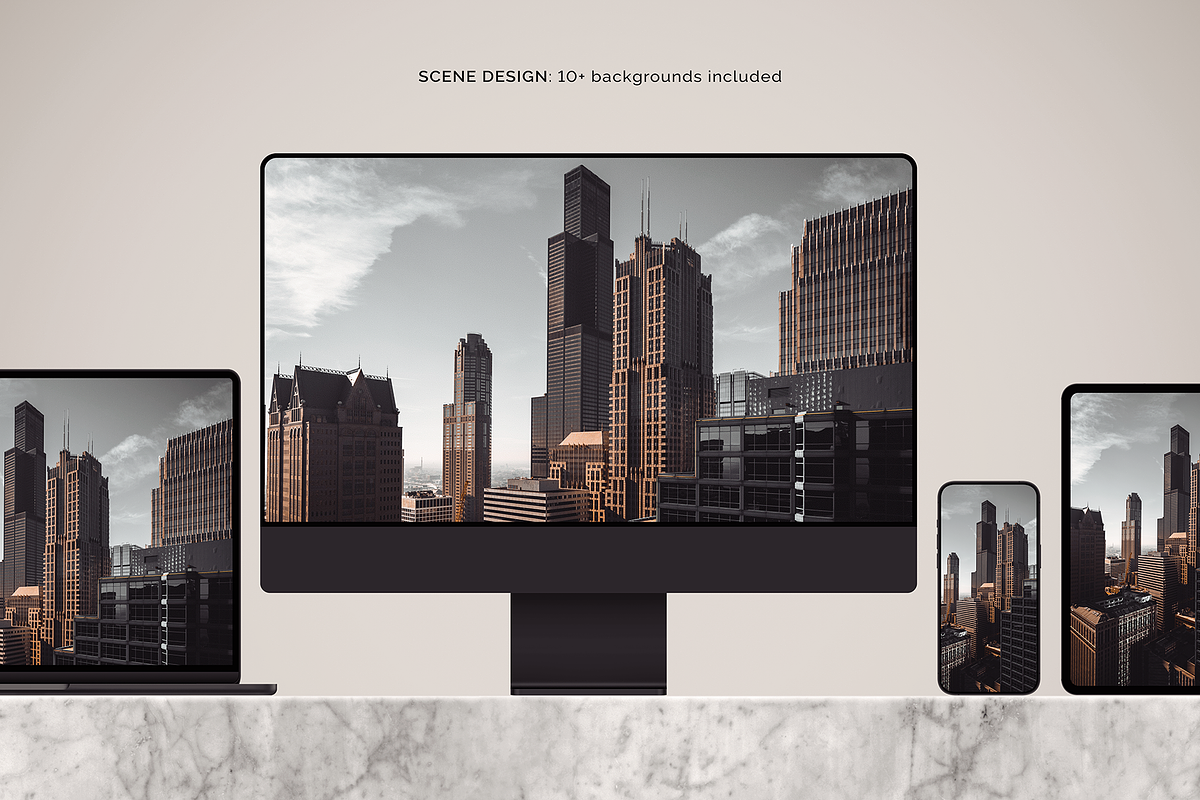 Multi Device Scene Creator +9 Scenes, a Device Mockup by Limitless Design (Photo 11 of 13)