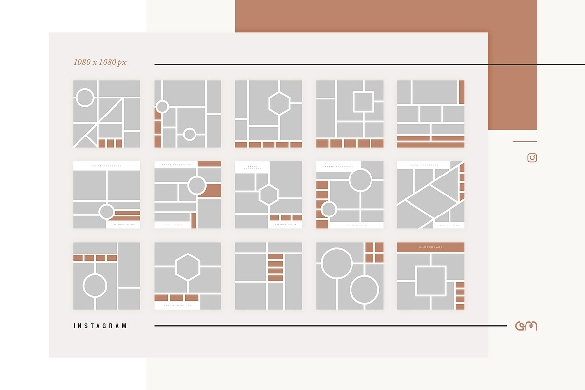 Social Media Mood Boards, a Social Media Template by AM Studio (Photo 5 of 8)