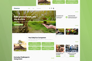 Greenco - Eco Habit Tracker Landing, an App Template by trabaskriya (Thumbnail 4 of 5)