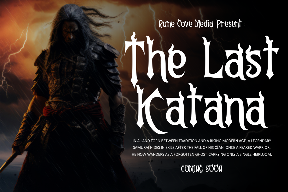 Ruin Themed Logo Game Font, a Font by PutraCetol Studio (Photo 2 of 5)