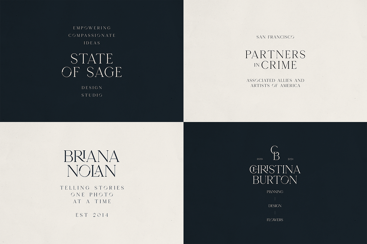 Luxury Serif Collection - 8 Fonts, a Serif Font by Only Fonts (Photo 8 of 12)