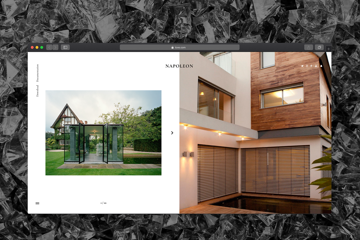 Napoleon Tumblr Theme, a Websites & App Template by Stash (Photo 1 of 6)