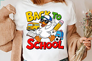 Back to School Png School Goose Png, an Illustration by CreationArt (Thumbnail 3 of 5)