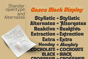 Gasco, a Sans Serif Font by joelmaker (Thumbnail 7 of 23)