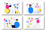 10 Business Startup Illustration, a Finance Illustration by denayunebgt (Thumbnail 2 of 4)