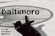 'Baltimore' cozy warm font, a Serif Font by Brunch Club Design (Thumbnail 5 of 6)