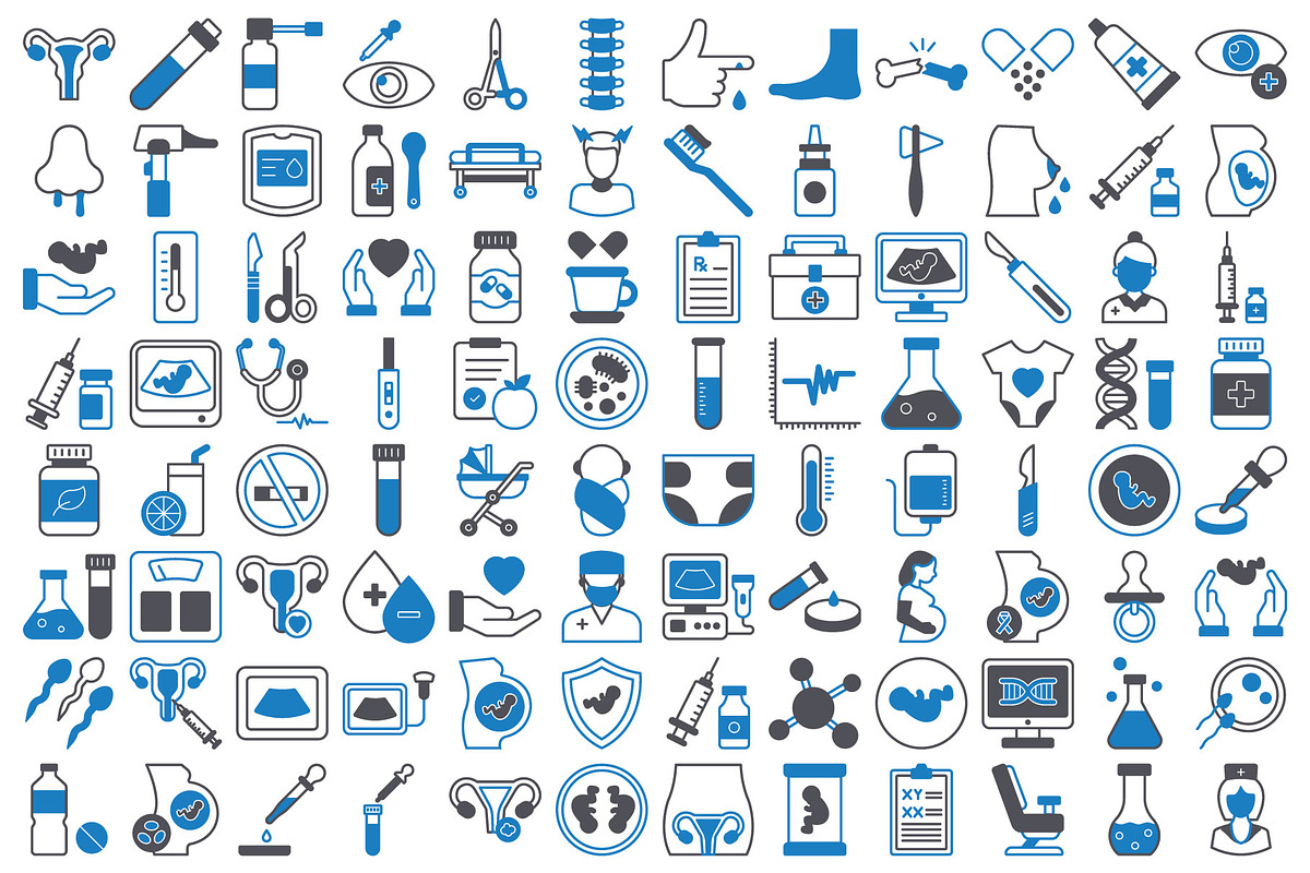 Gynecology & Women Health Icon Pack, an Icon by Vector Portal (Photo 4 of 5)