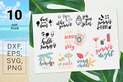 Beach Vibes - Summer design kit, an Object Graphic by Gray Cat Graphics (Thumbnail 9 of 14)