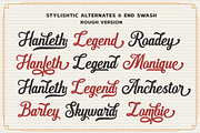 Hanleth vintage font duo, a Sans Serif Font by great19 (Thumbnail 13 of 15)