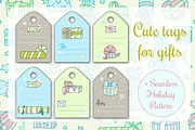 Cute gift tags for presents, a Card Template by Sapunkele (Thumbnail 1 of 2)