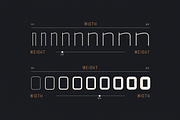 Ethere - Futuristic Sans - 162 fonts, a Sans Serif Font by VP Fonts (Thumbnail 6 of 27)