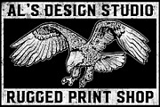AL's Rugged Print Shop, a Layer Style Add-On by AL's Design Studio (Thumbnail 11 of 11)